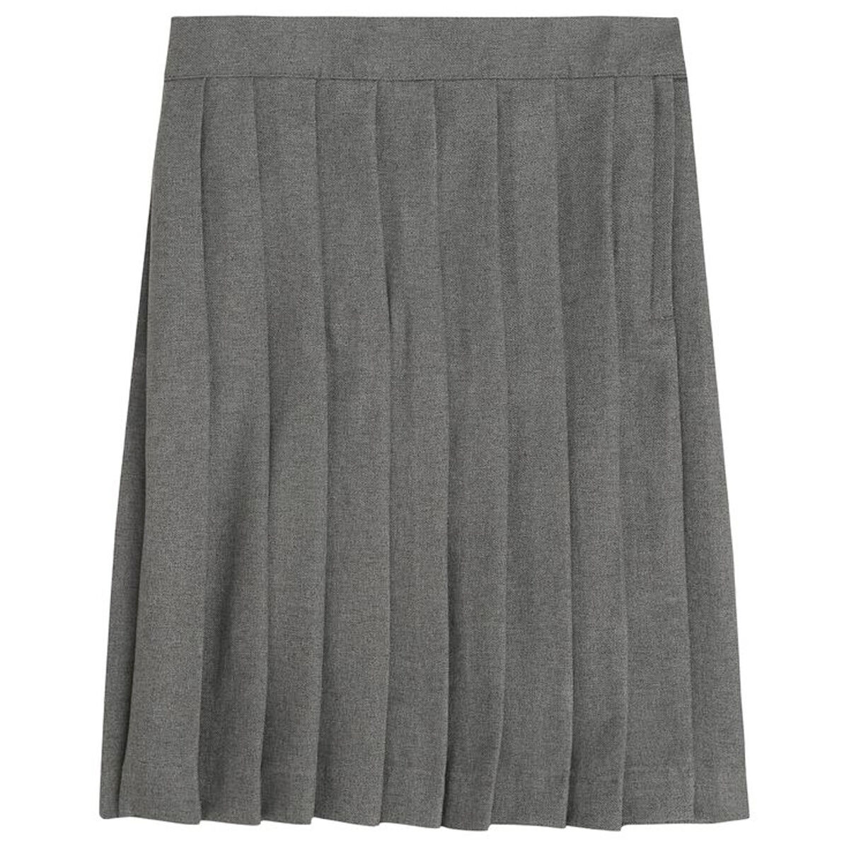 Girls Gray Pleated Skirt French Toast School Uniform Sizes 4 To 20